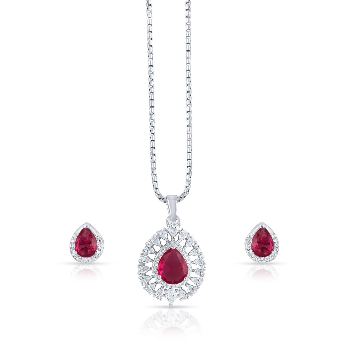 Crimson Teardrop Set
