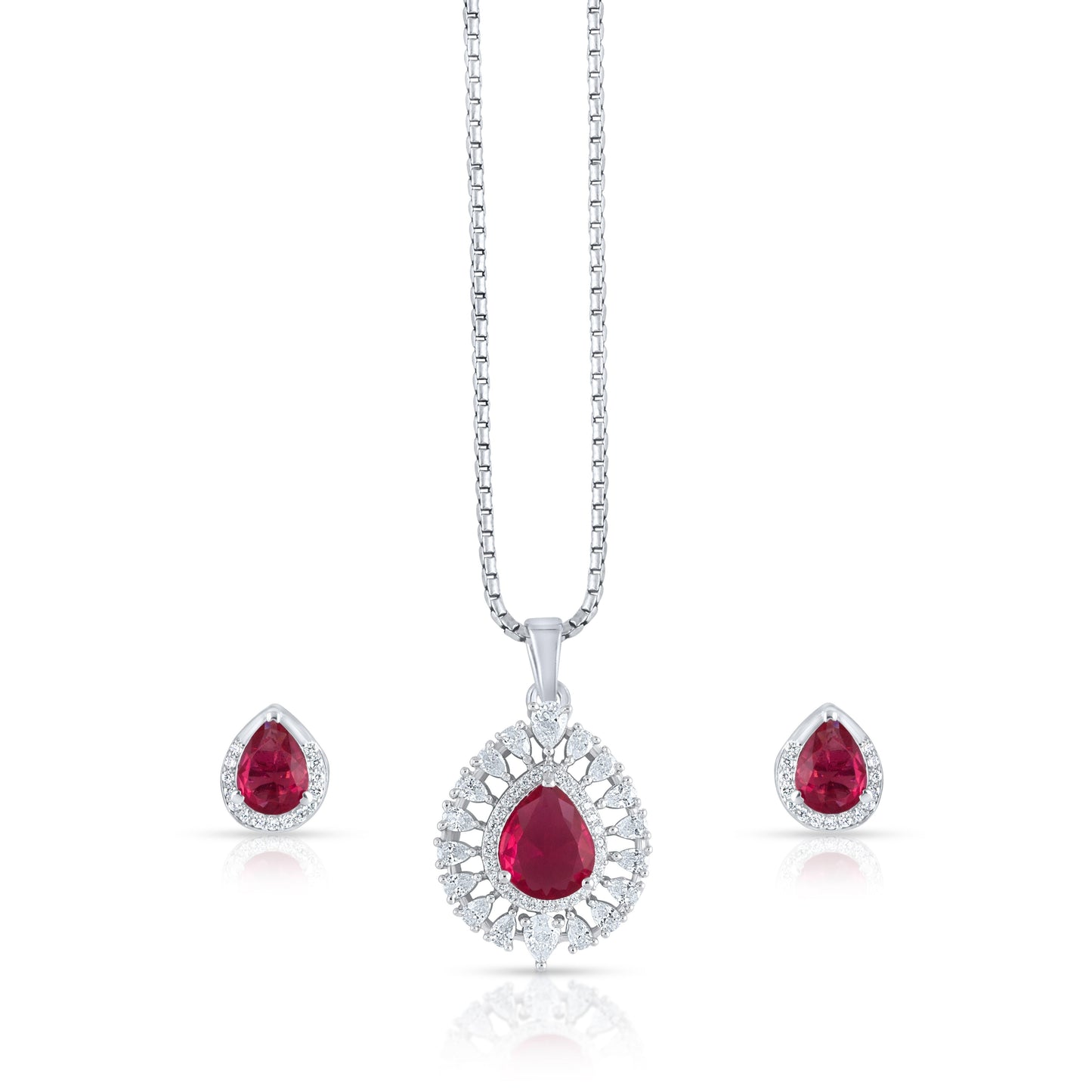 Crimson Teardrop Set Shavi