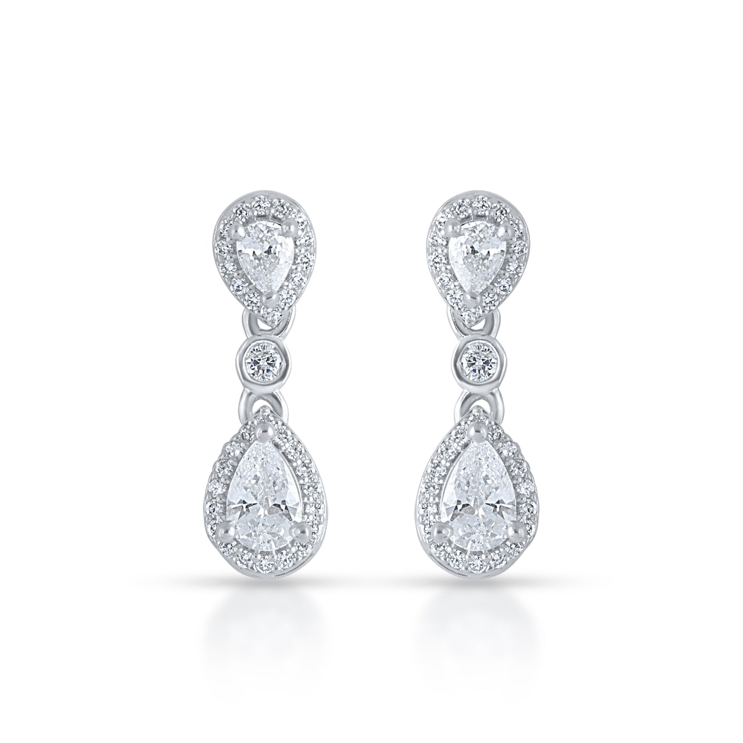 Silver Dewdrop Duo