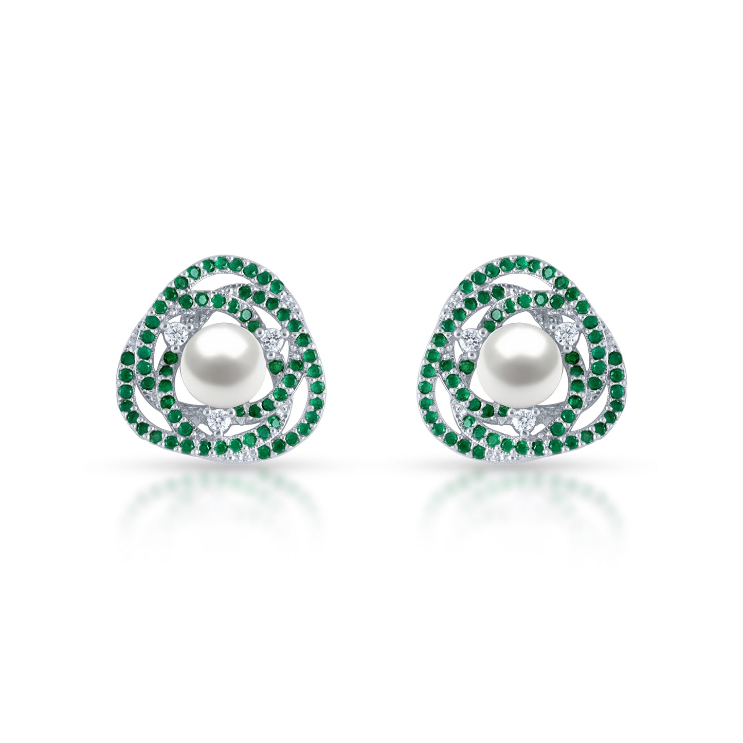 Pearl Ivy Studs