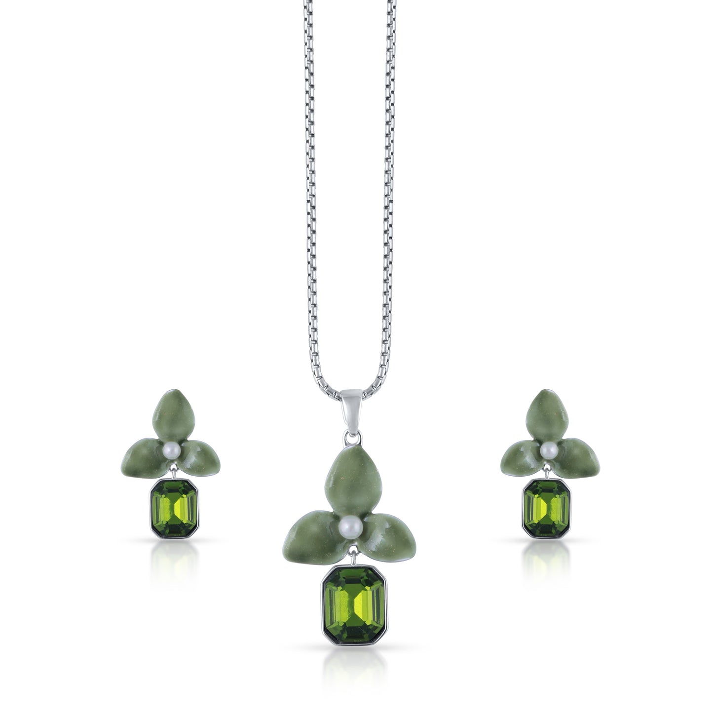 Three-petal floral Set