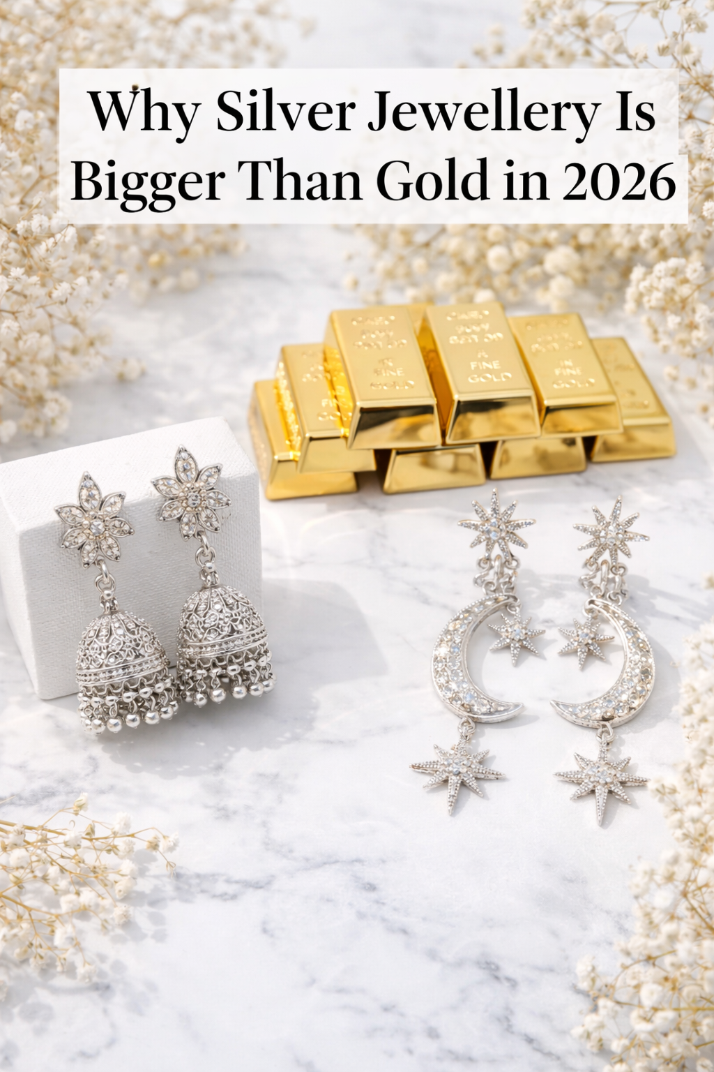 Why Silver Jewellery Is Bigger Than Gold in 2026
