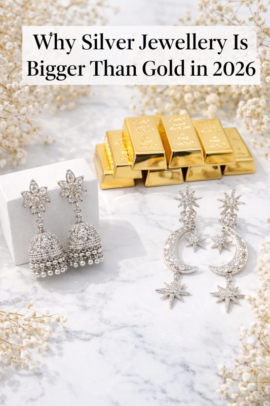 Why Silver Jewellery Is Bigger Than Gold in 2026