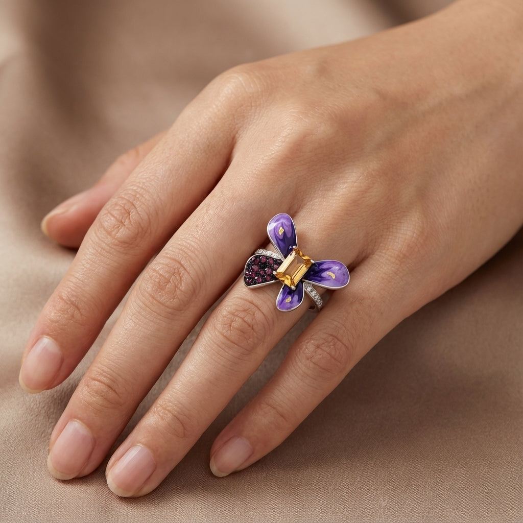 The Royal Metamorphosis - 925 Sterling Silver Ring