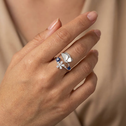 Butterfly Reverie 925 Sterling Silver Ring