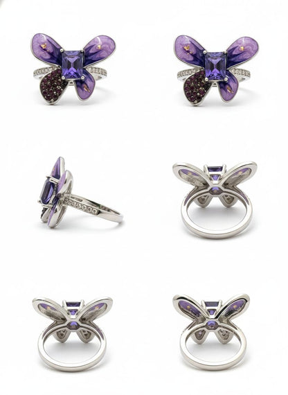 The Royal Metamorphosis - 925 Sterling Silver Ring Shavi Jewellery