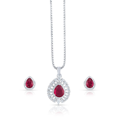 Crimson Teardrop Set Shavi