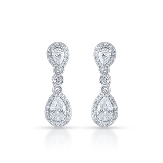 Silver Dewdrop Duo
