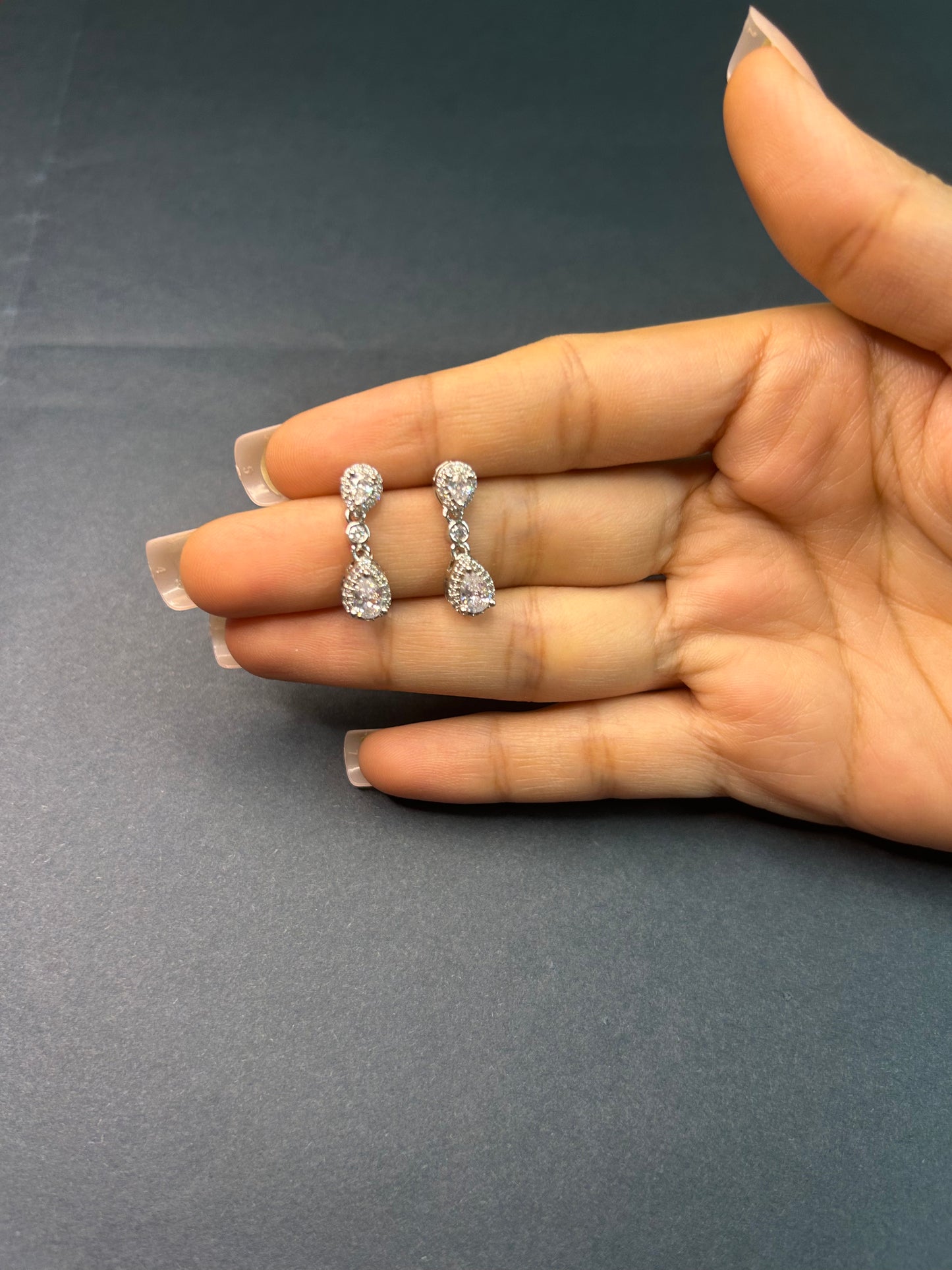Silver Dewdrop Duo