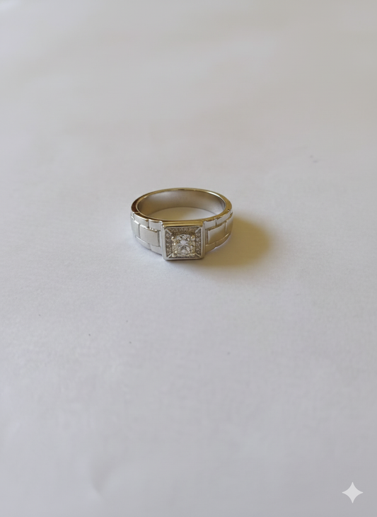 Self Made – Men’s 925 Sterling Silver Statement Ring Shavi Jewellery