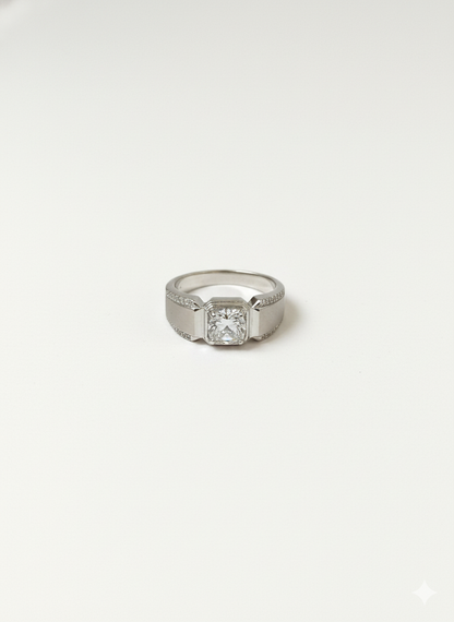 Mens Classique – Men’s 925 Sterling Silver Statement Ring Shavi Jewellery