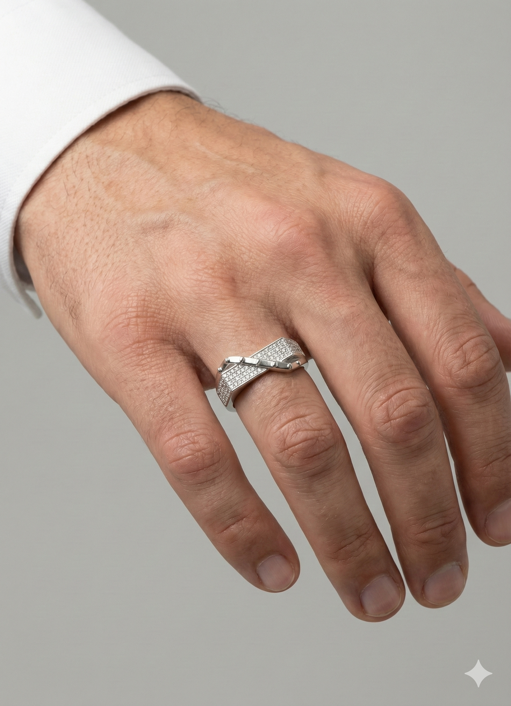 The Good Guy Ring – Men’s 925 Sterling Silver Statement Ring Shavi Jewellery