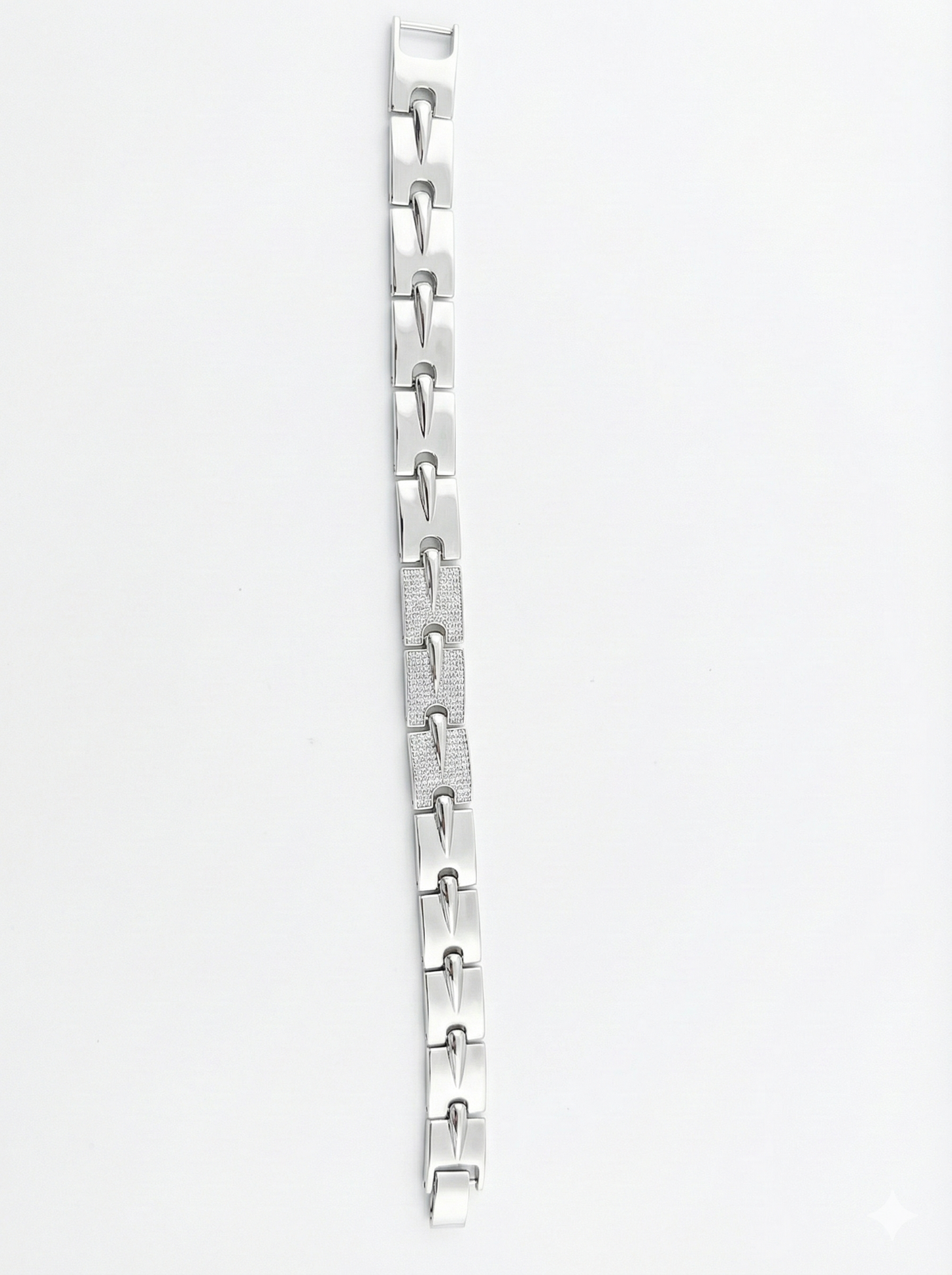 Prime Plus – Modern Men’s 925 Sterling Silver Bracelet Shavi Jewellery