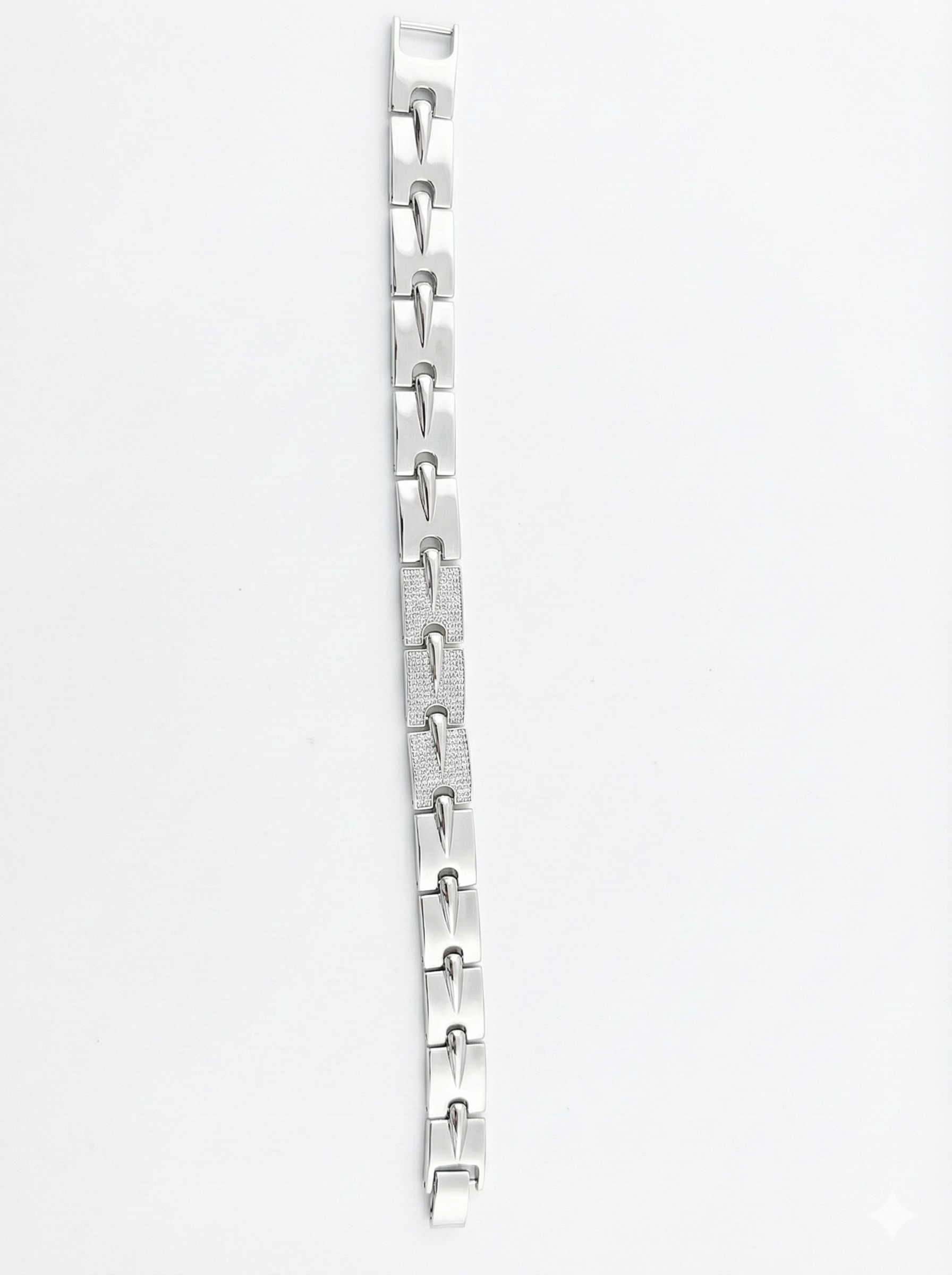 Prime Plus – Modern Men’s 925 Sterling Silver Bracelet Shavi Jewellery