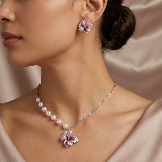 Floral Pearl Set