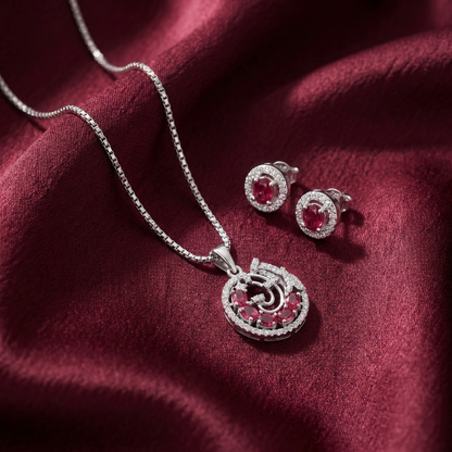 Crimson Charm Set