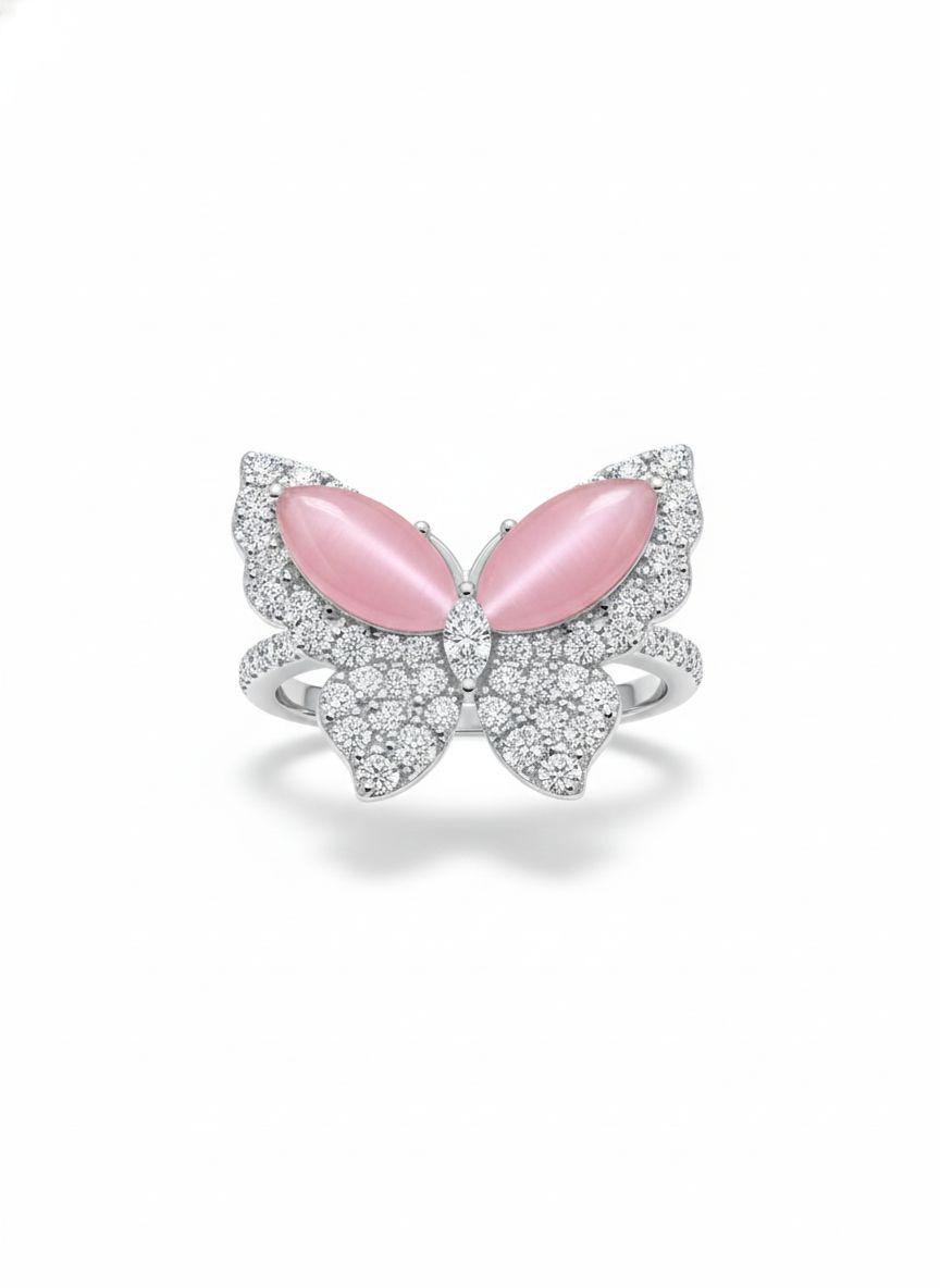 The Sovereign Glade 925 Sterling Silver Ring Shavi Jewellery